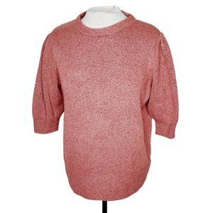Adrienne Vittadini Sweater Puff Sleeve 